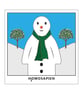 Snowman Postcard