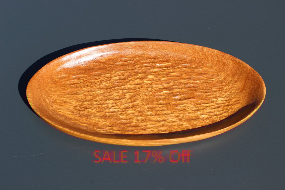 Mango Wood Snack Dish (WB7)