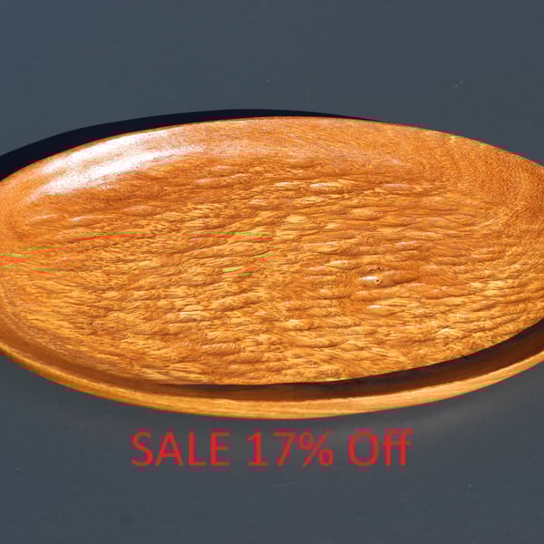Mango Wood Snack Dish (WB7)