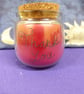 Hand Engraved Thank you Soy Wax Candle