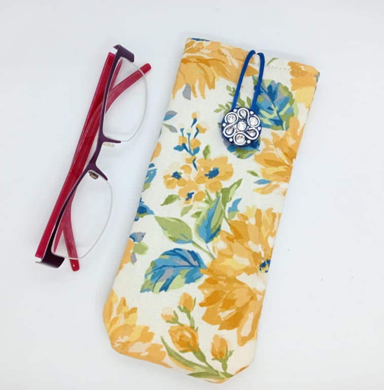 Summer meadow sunglasses and glasses case 292LF