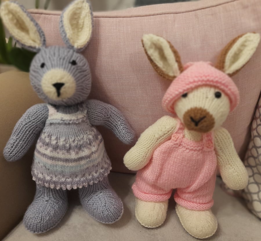 Elderberry Bunny Collectable Doll  (Made to order)