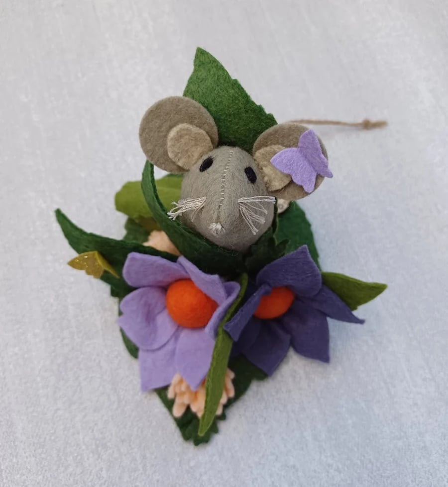 Mouse, handmade mice, animal gifts, felt animals, unique gifts