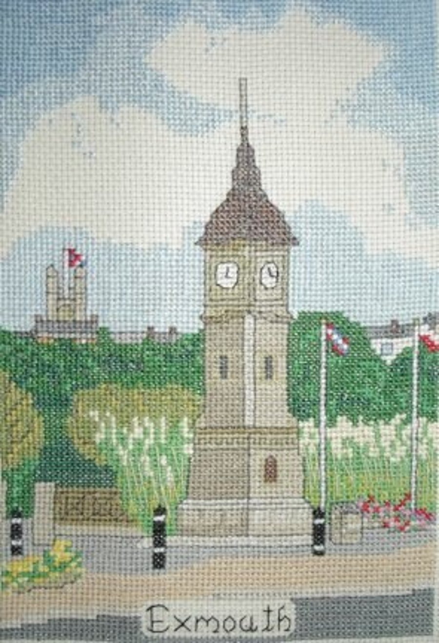 Exmouth in Devon cross stitch kit