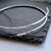 Recycled Sterling Silver Wrap Bangle