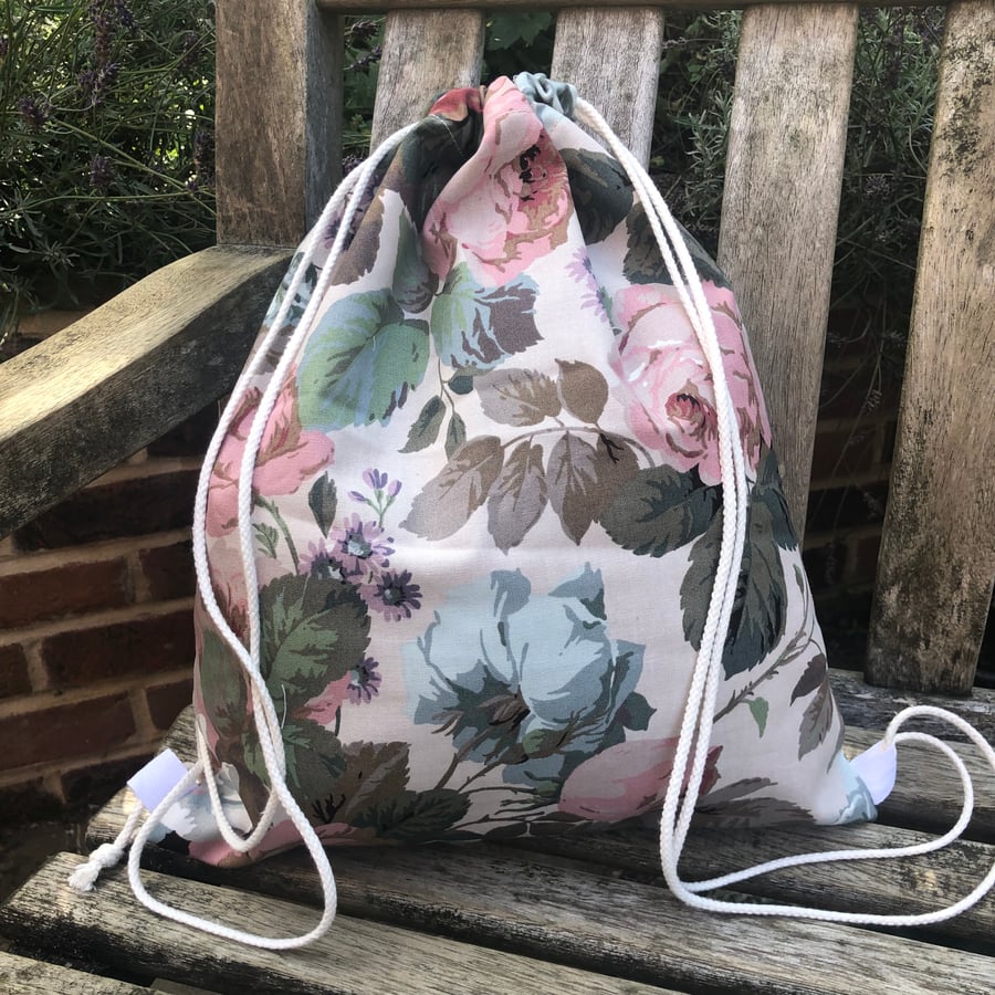 Drawstring gym bag, PE bag