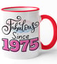 Personalised Birthday Year Mug Fabulous Since ( enter your year) - Image 5