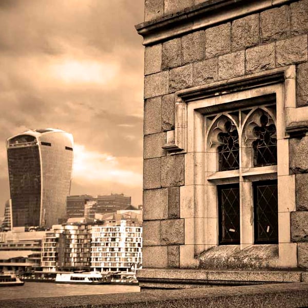 20 Fenchurch Street Walkie-Talkie Building London UK Photograph Print