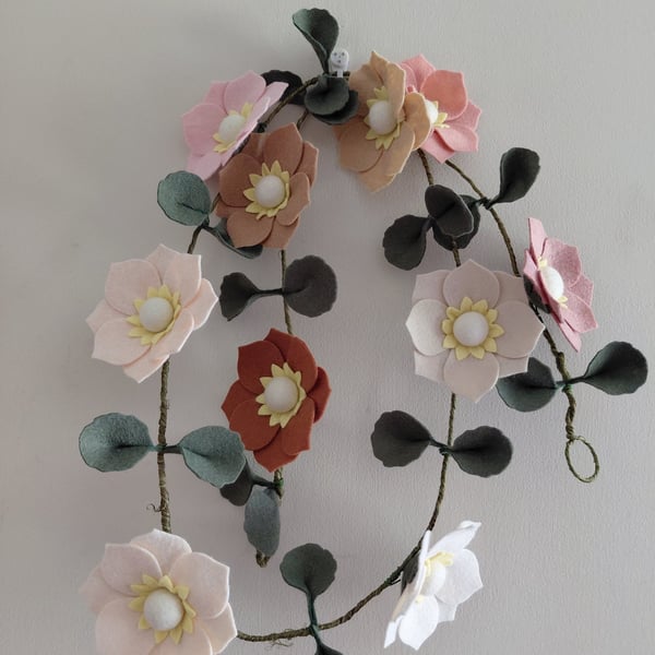 Milkshake Flower Garland