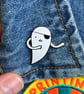 Pirate Ghost Enamel Pin Badge  - Image 1