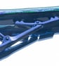 Green Dichroic Glass Tie Clip - 4065 - Image 4