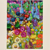 Original Painting of Garden Flowers (10 x 8 inches)