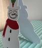 Novelty Christmas cards or present tags pack of 4 - Image 2