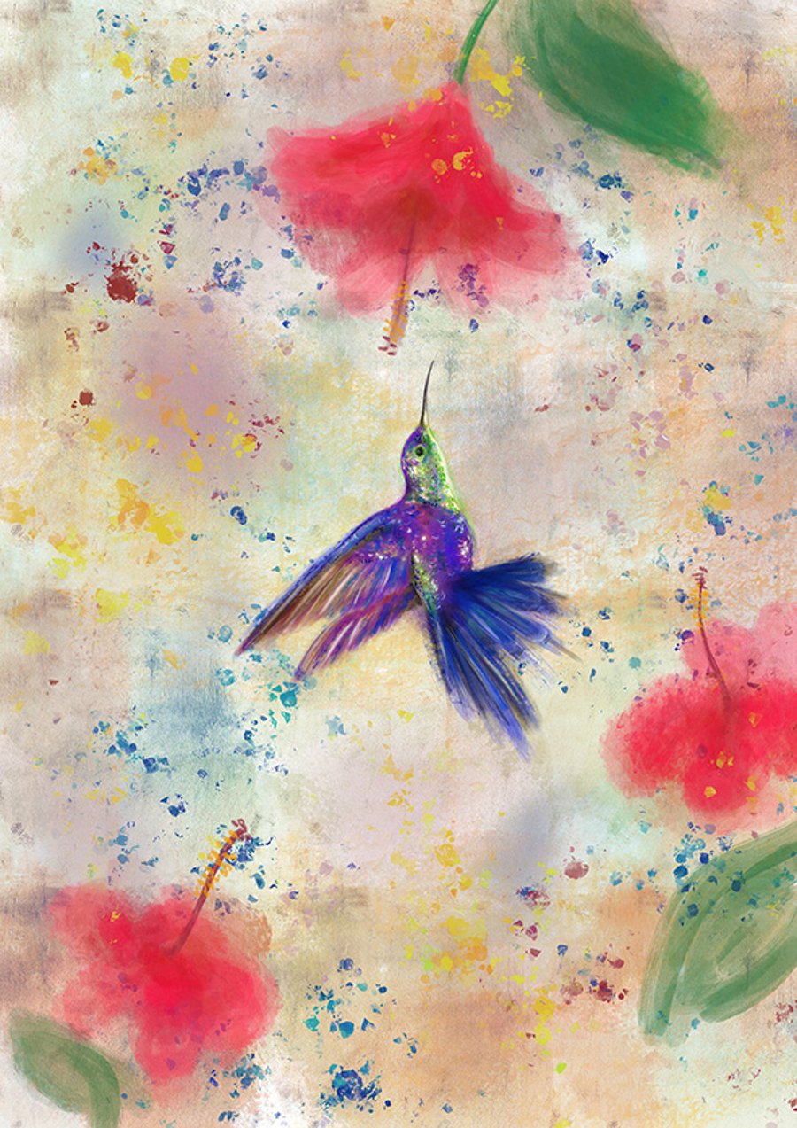 Hummingbird Giclée Print