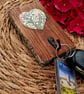 Wooden Key Jewellery Hanger William Morris  - Image 2