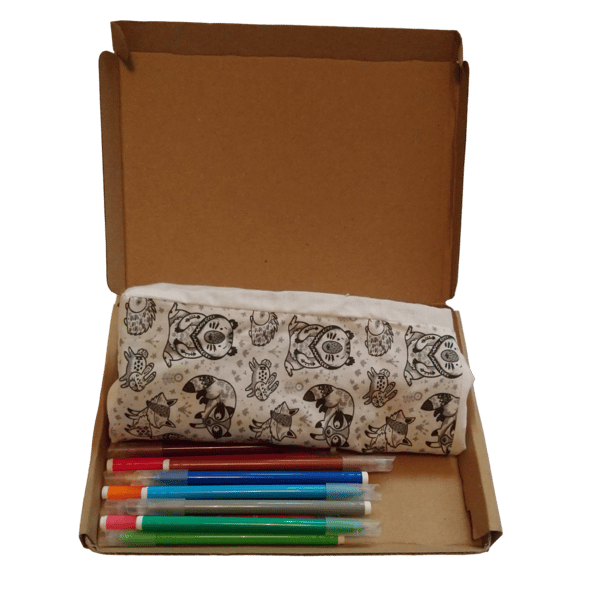 Forest Animals Bag to Colour, Activity Set,  Letterbox Gift