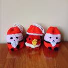 Chocolate orange cosy. Small gift bag. Tree decoration 3 available