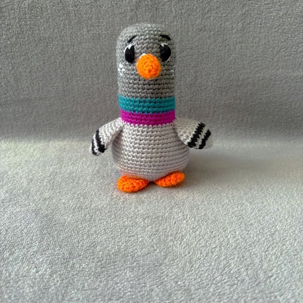 Crochet CE Tested Pigeon Toy - Pigeon Plushie Toy