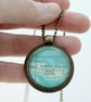 Map Wanderlust Necklace Personalised Statement Necklace with custom Map Location - Image 5