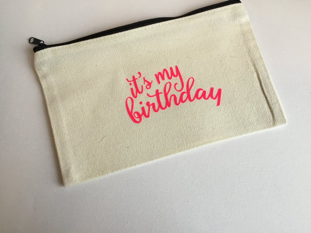 Make up bag. Pencil case. School pencil case