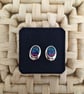 Pretty Oval Off-Set Studs - Image 1