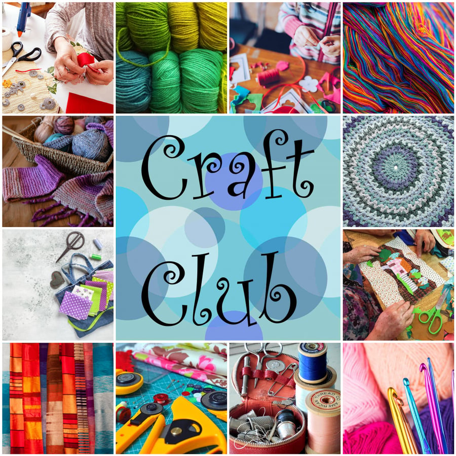 Craft Club - Monday 18 May 2026