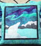 Northern Lights Polar Bear Kit Cushion  - Image 4