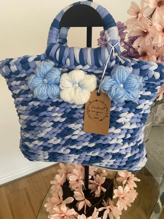 Handmade t-shirt handbag 