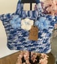 Handmade t-shirt handbag 