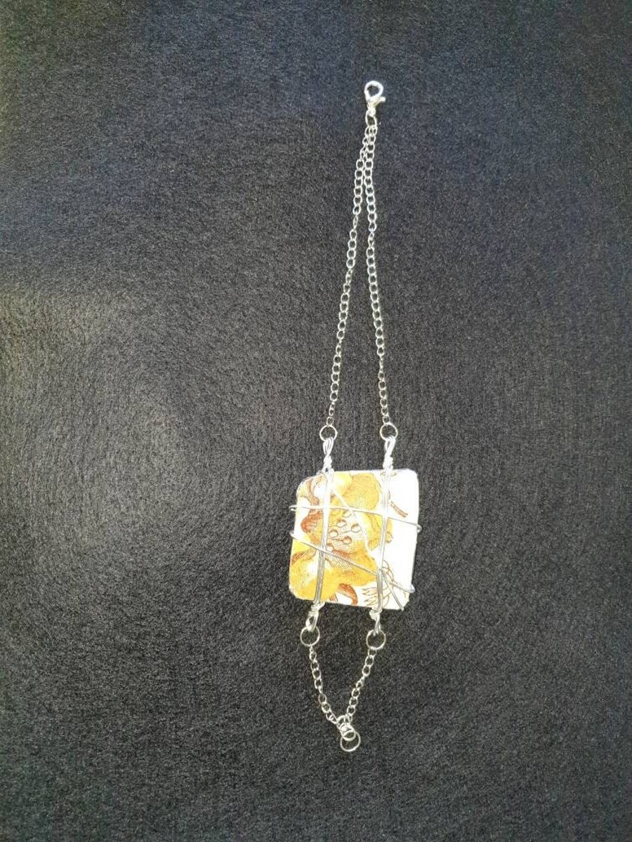 Autumnal Floral Bracelet