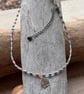 Necklace - Seed Beads and Sterling Silver Tree of Life Charm Ref R21 - Image 6