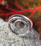 Sterling silver hammered bracelet  - Image 4