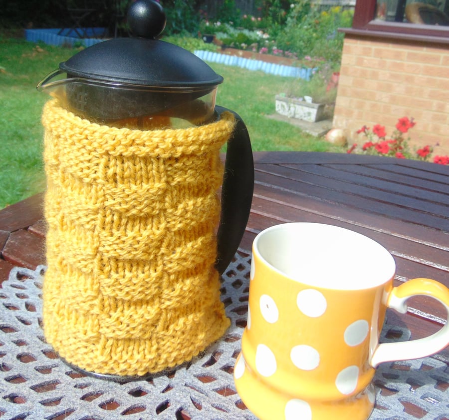 Cafetiere cosy Coffee Cosy  french press cosy