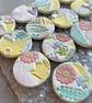 Handmade Spring Ceramic brooch, Hand Made Pottery Badge - Image 7