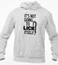 It's Not Going To Lick Itself Hoodie Hooded Sweatshirt Rude Funny Adult Humour  - Image 2