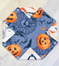 Fabric storage box with Pumpkins and Bats - Image 5