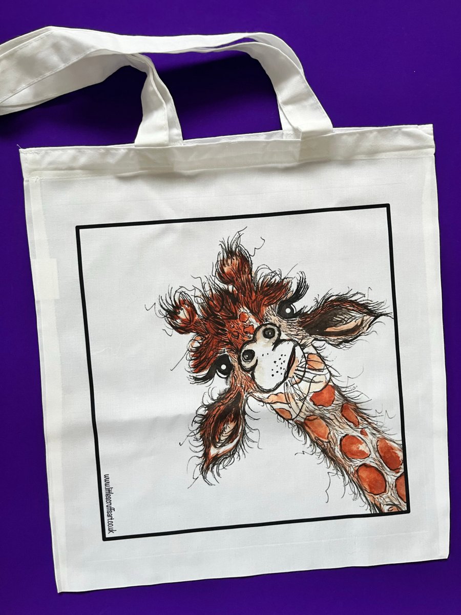 Giraffe Tote Bag
