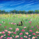 'Ambush' Small Original Oil Painting