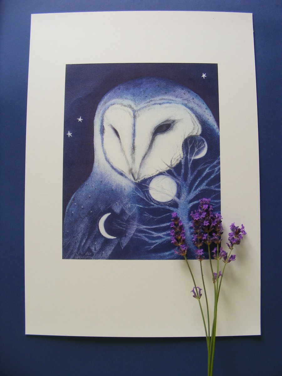 3 Moons Art Print