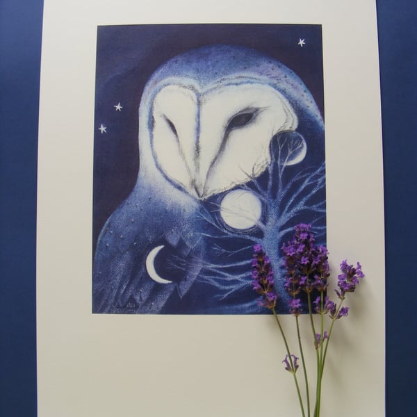 3 Moons Art Print