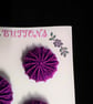 Buttons Handmade Embroidered Yorkshire Style  - Image 3