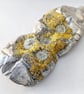 Message in a Bottle - sculpture from recycled materials (large yellow) - Image 1