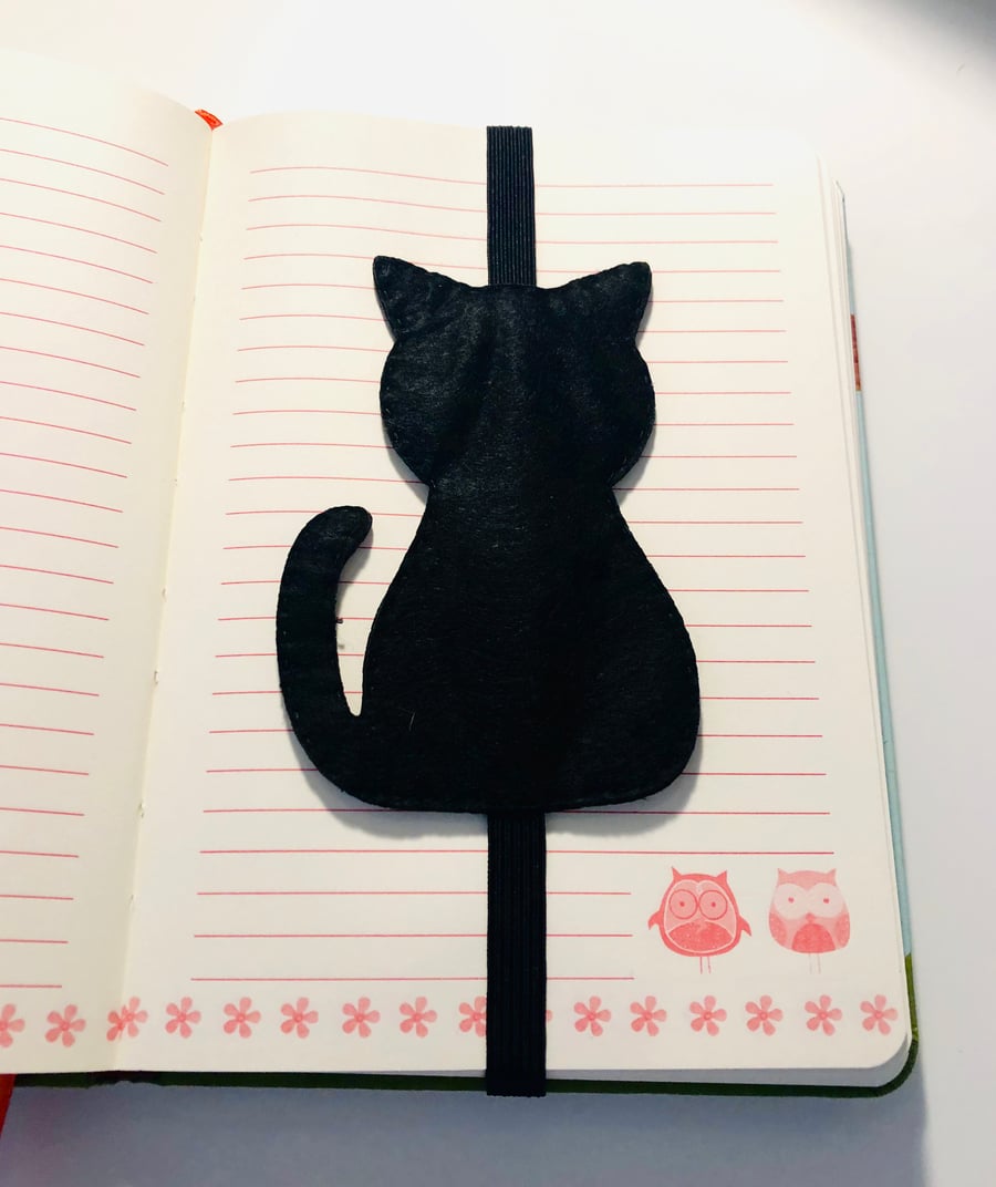 Cat book mark