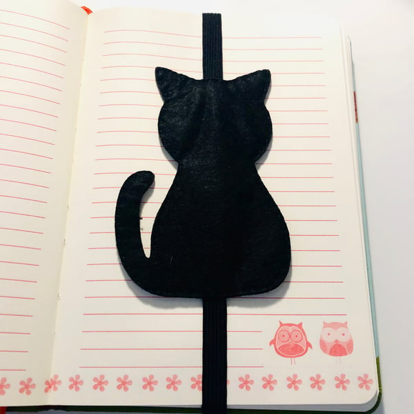 Cat book mark