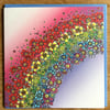 Rainbow sky greeting card 