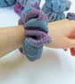 Pink Silk Scrunchie - Image 2