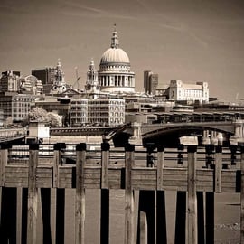 St Paul's Cathedral London England UK Photograph Print