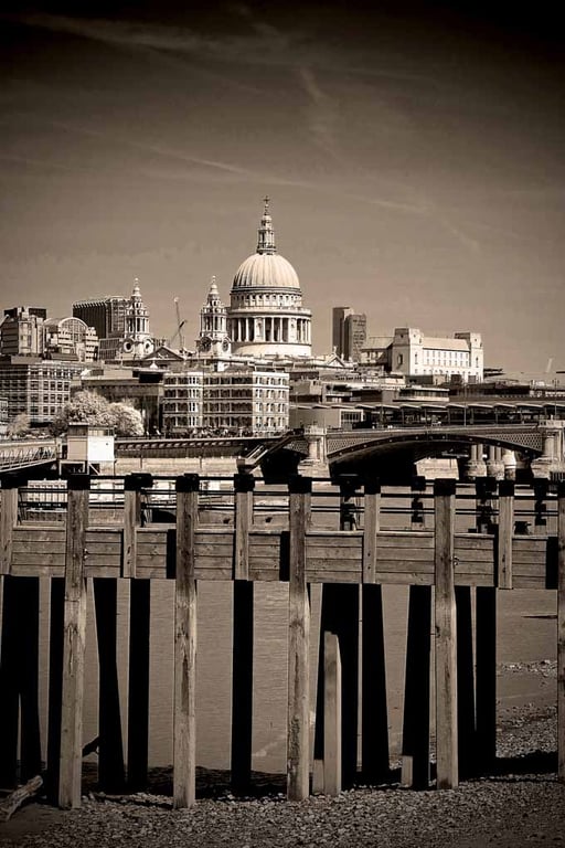 St Paul's Cathedral London England UK Photograph Print