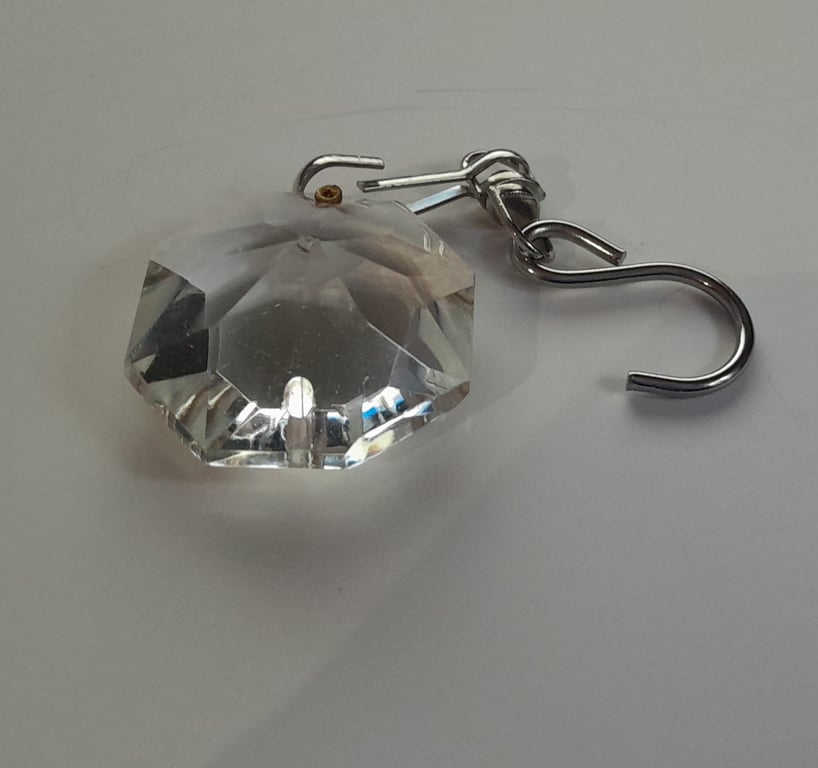 Vintage Chandelier Single Octagon