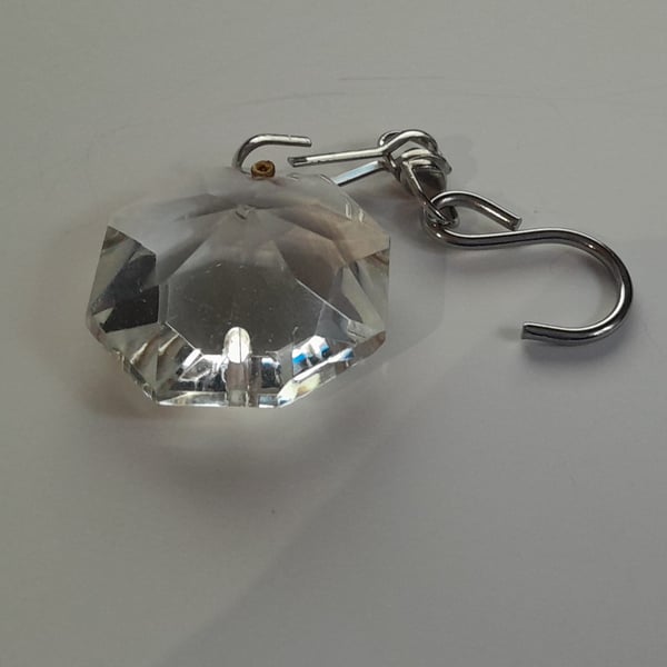 Vintage Chandelier Single Octagon